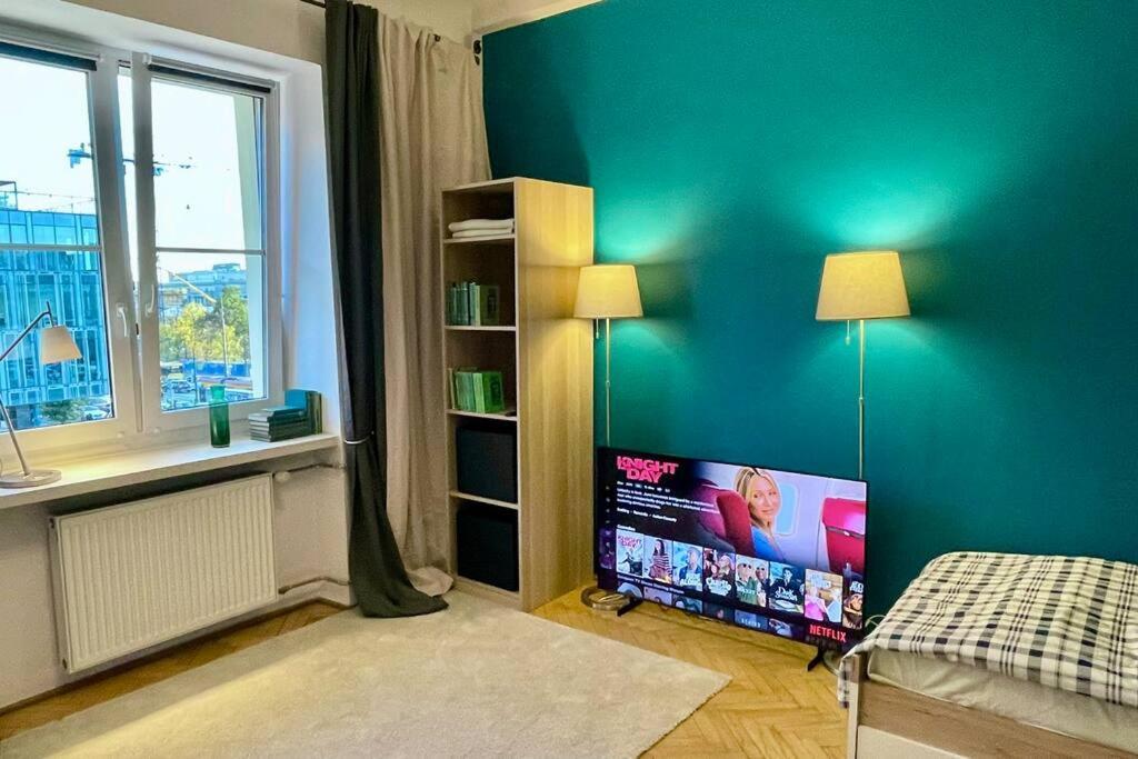 Апартаменти Super Square Metro X2 Fast Wifi 55'Tv Netflix Hbo Appletv+ Amazontv Варшава Екстер'єр фото