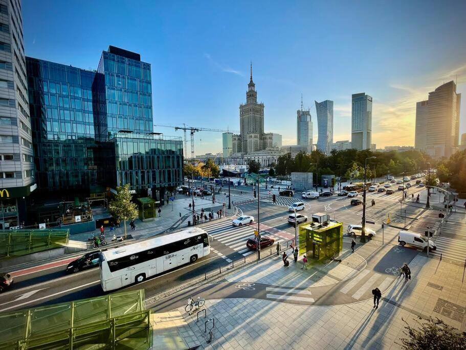 Апартаменти Super Square Metro X2 Fast Wifi 55'Tv Netflix Hbo Appletv+ Amazontv Варшава Екстер'єр фото