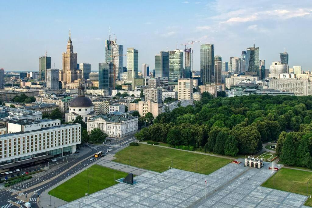 Апартаменти Super Square Metro X2 Fast Wifi 55'Tv Netflix Hbo Appletv+ Amazontv Варшава Екстер'єр фото
